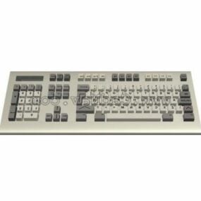 मानक आईबीएम पीसी कीबोर्ड 3डी मॉडल