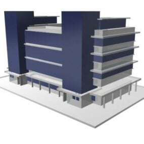 State Office Building 3d model