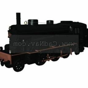 Steam Locomotive 3d model