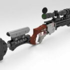 Steampunk Sniper Rifle