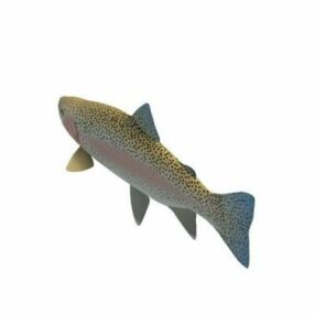 硬头鱼动物3d模型