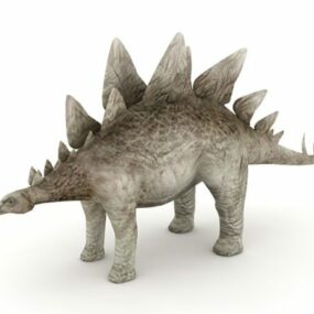 Model 3d Haiwan Dinosaur Stegosaurus