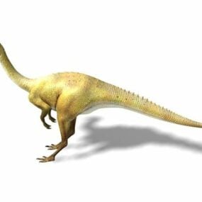 Long Neck Dinosaur Animal 3d model