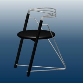 Stylish Bar Chair 3d model