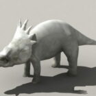 Styracosaurus Dinozor Hayvan