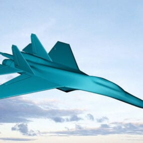 Chasseur Su-27 modèle 3D