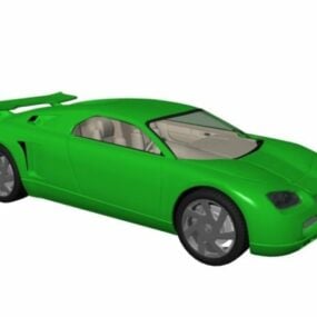 نموذج السيارة الرياضية الفائقة ثلاثية الأبعاد