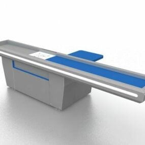 Supermarked Checkout Counter 3d-modell