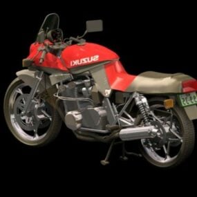 Suzuki Katana Sport Motorcycle 3d model