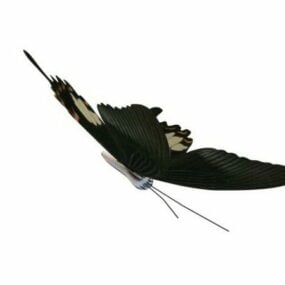 Múnla 3d Ainmhithe Féileacán Swallowtail