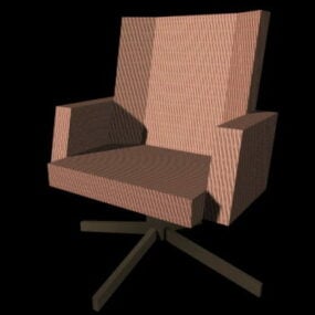 Swivel Accent Chair 3d-modell
