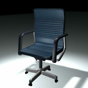 Swivel Arm Chair 3d model