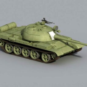 Mô hình xe tăng T-55 3d