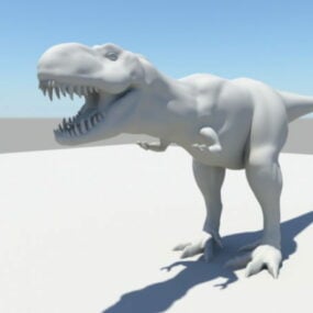 דגם T-rex דינוזאור תלת מימד