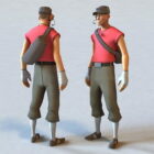 Scout Tf2 Rigged