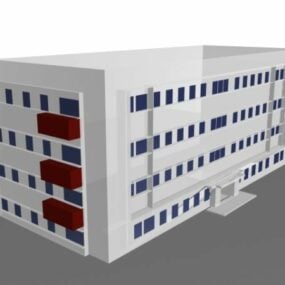 3D model budovy učebny laboratoře
