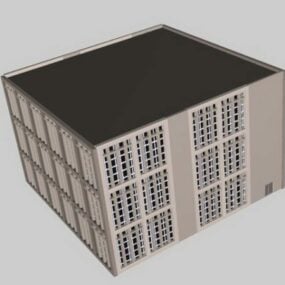 مبنى التدريس نموذج 3D