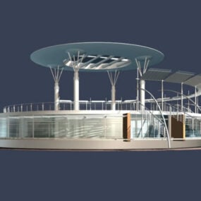 Model 3D budynku Tech Plaza