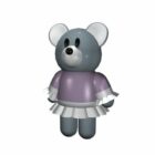 Teddy Bear Girl Toy