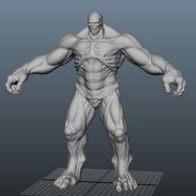 The Hulk 3d model