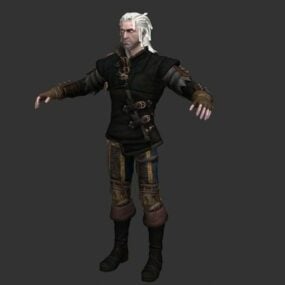 The Witcher 2: โมเดล Assassins Of Kings 3d