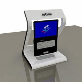 3д модель стойки для дисплея Thinkpad