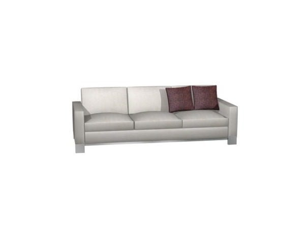 Three Upholstered Couch