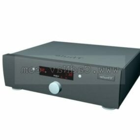 Thule Ia350b High Power Amplifier 3d-modell