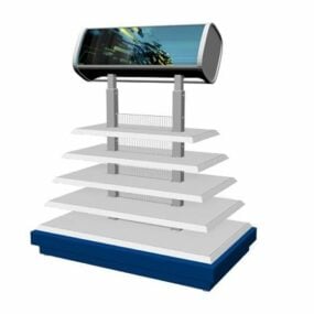 Tiered Display Stand 3d model