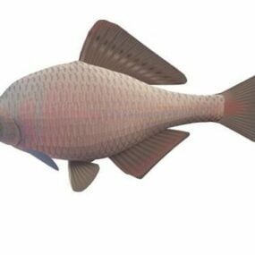 도쿄 쓴 물고기 3d 모델