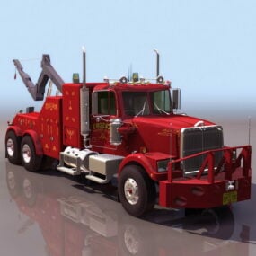 Tow Truck Recovery Vehicle 3d model