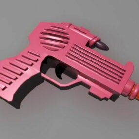 Modello 3d della pistola giocattolo