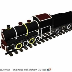 Іграшкові поїзди для дітей 3d модель