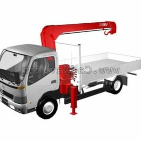 Auto Toyota Toyoace Crane Truck 3D model