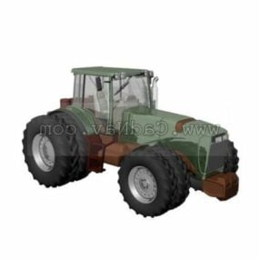 Tracteur 8 roues modèle 3D