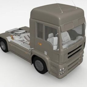 拖拉机3d模型