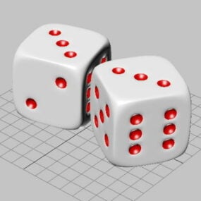 Traditional Dice 3d model