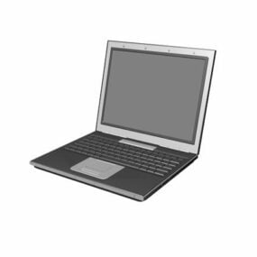 전통적인 노트북 3d 모델