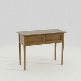 Traditional Side Table 3d model