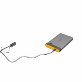 초월 USB 휴대용 하드 드라이브 3d 모델