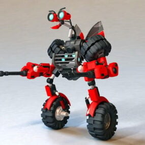 Model 3d Transformers Mini-bot