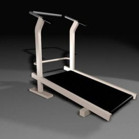 Model 3d Mesin Latihan Treadmill