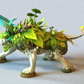 Tree Goblin Animerad & Rigged 3D-modell