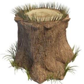 Tree Stump 3d model
