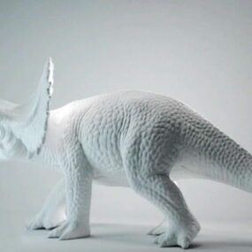 نموذج ديناصور ترايسيراتوبس ثلاثي الأبعاد