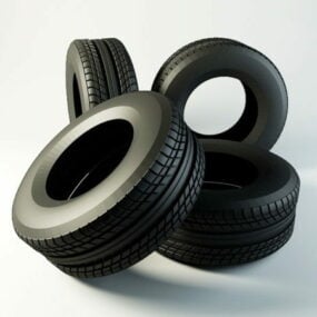3D model nákladních pneumatik