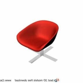 Furniture Tub Shape Bar Stool Chair 3d model