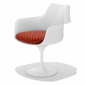 صندلی بازوی لاله مبلی مدل سه بعدی