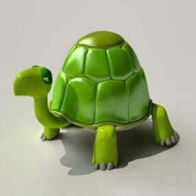 Turtle Comic Character 3d model