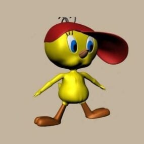 Character Tweety Bird 3d model